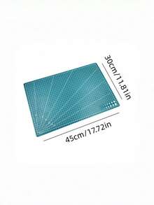 1PC A3 Multifunctional Carving Mat Made Of PVC Material  Cutting Board Art Carving Board Waterproof Cutting Mat With Clear Grid Lines And Angle Measurement Lines Suitable For DIY Handicrafts And Used Together With Carving Knives Back To - A - View 3