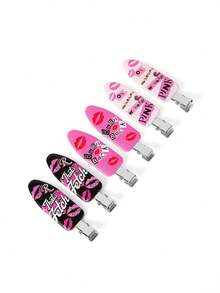 Mean Girls | SHEIN Joint Seamless Clip 6 Pcs - Multicolor - View 7