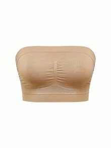 SHAPORA 2pcs Plus Size Nude Seamless Shapewear Set - Multicolor - View 13