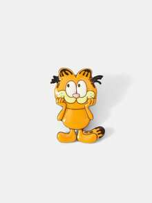 GARFIELD | SHEIN 一套全新創意卡通可愛貓咪圖案胸針，IP聯名設計，可愛個性化，簡約大方，也可作為飾品使用，適合各種派對、演唱會、節日，精美禮物 - 橘色 - 查看 3