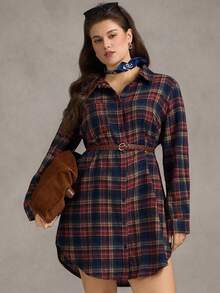 Comfylo 舒适棉质商务休闲女装秋季服装 大码秋季连衣裙 秋季服装 返校服装 复古女装 老钱风格女装 大码秋季女装 秋季女装 秋季连衣裙 冬季连衣裙 冬季女装 大码商务休闲女衬衫 冬季连衣裙 秋季连衣裙 - 彩色 - 查看 4
