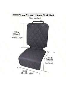 Simple Pet Car Cushion, Waterproof Car Seat Protection, Dirt Proof, Co Pilot Pet Specific Car Tool - Multicolor - View 3