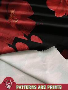 Soleia 女士花卉印花优雅度假针织面料扭结肩带褶皱修身吊带背心，适合度假、约会、下午茶、海滩、邮轮、城市旅行、海岛度假、音乐节、波西米亚风度假等场合，可内穿或外穿 - 彩色 - 查看 3