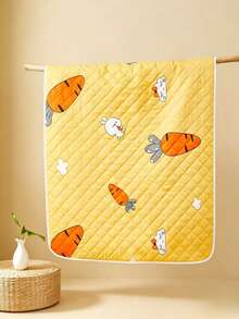 1 Piece Of Cute Cartoon Pattern Dirt And Moisture Wicking Breathable Lightweight Pet Washable Diaper Pad Rabbit Nest Pad Sleeping Pad Suitable For All Seasons. The Pattern Is Randomly Cut And Not Machine Washable. The Bottom Is Not Waterproof - Multicolor - View 9