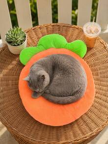 PETSIN 1PC Thickened Winter Warm Pet Mat - Premium Soft Plush Fleece Carrot Design, Heat Retaining Cozy Pet Cushion, Multi-Purpose Sofa Floor Bed Protector, Machine Washable Easy To Clean, Anti-Slip Base, Essential Cold Weather Pet Supply - Multicolor - View 7