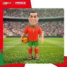 Minix Collectible Figurines 2026 World Cup Gift Minix Portugal Number 7 Figure PVC Collectible Football Fan Memorabilia - Red - View 5