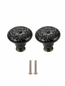 2/5pcs Drawer Knobs, Highly Attractive Cabinet Knob Pull Minimalist Handle , Stainless Steel Porcelain Ceramic Kitchen Cabinet Vintage Handle, Cabinet Bathroom Modern Door Handle,Kitchen Creative Drawer Furniture Hardware - multicolor - View 19