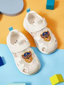 SHEIN | PAW Patrol 嬰兒涼鞋 防滑舒適透氣 卡通動物戶外沙灘鞋 - 米色 - 查看 9