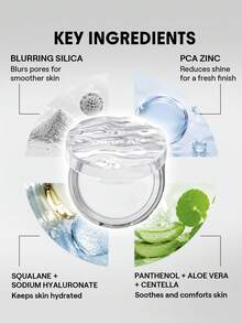 SHEGLAM Camera On Blurring Setting Powder Balm - White - View 7