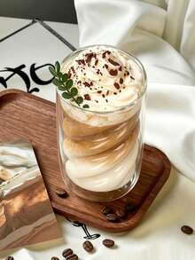 1PC 2pcs 4pcs Double Wall Insulated Glass Cup,Clear Dirty Cup, Creative American Coffee Mug, Home Tea Cup, Latte Glass - Clear - View 9