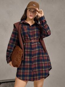 Comfylo 舒适棉质商务休闲女装秋季服装 大码秋季连衣裙 秋季服装 返校服装 复古女装 老钱风格女装 大码秋季女装 秋季女装 秋季连衣裙 冬季连衣裙 冬季女装 大码商务休闲女衬衫 冬季连衣裙 秋季连衣裙 - 彩色 - 查看 3