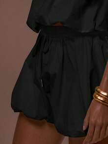 Women Plus Size Sports Dresses - Black - View 6