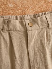 VENTUSAIL Men's Spring/Autumn Minimalist Classic Casual Pants Suitable For Outings And Daily Wear, Holiday - Grey - View 5