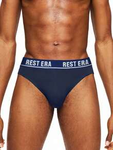 EasyFave 7pcs/Pack Men's Fashionable Briefs - Multicolor - View 3