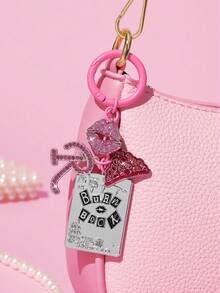Mean Girls | SHEIN 時尚鋅合金粉末，奢華精緻，可用作包包吊飾、吊飾、紀念品、收藏品，適合禮物、錢包、書包、背包、汽車零件等 - 彩色 - 查看 4