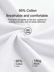 SHEIN LUNE 95%纯棉女士休闲紧身连体衣，荷叶袖，白色 - 白色 - 查看 3