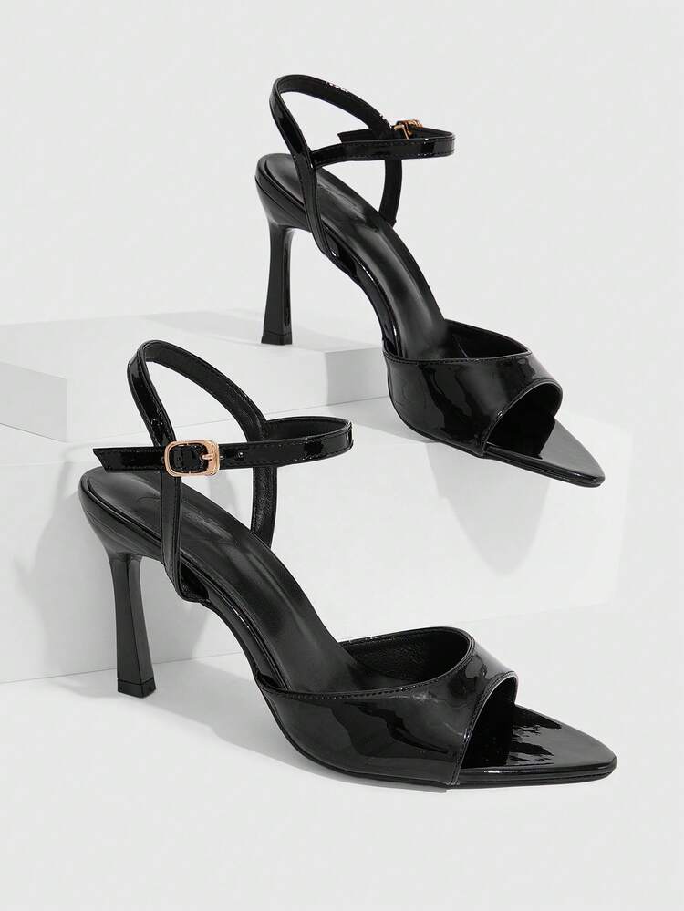 CUCCOO SZL Women's High-Heeled Sandals Spring And Summer Fish Mouth Thin-Heeled Fashion Sandals Women's Fashion Wear