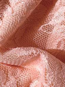 Swim Chiccia 女款夏季海灘花卉刺繡圖案掛脖綁帶性感比基尼三角泳褲兩件式泳衣套裝 - 粉色 - 查看 7