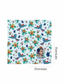 Frida Kahlo X SHEIN Papaper Napkins - multicolor - View 3