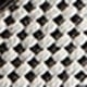 Black and white woven color