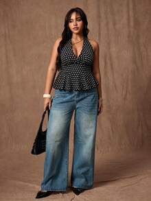 Rustia Tank Top Cami Berbahan Gelembung Ukuran Besar, Gaya Liburan Kasual, Nyaman, dan Imut - Hitam - View 4