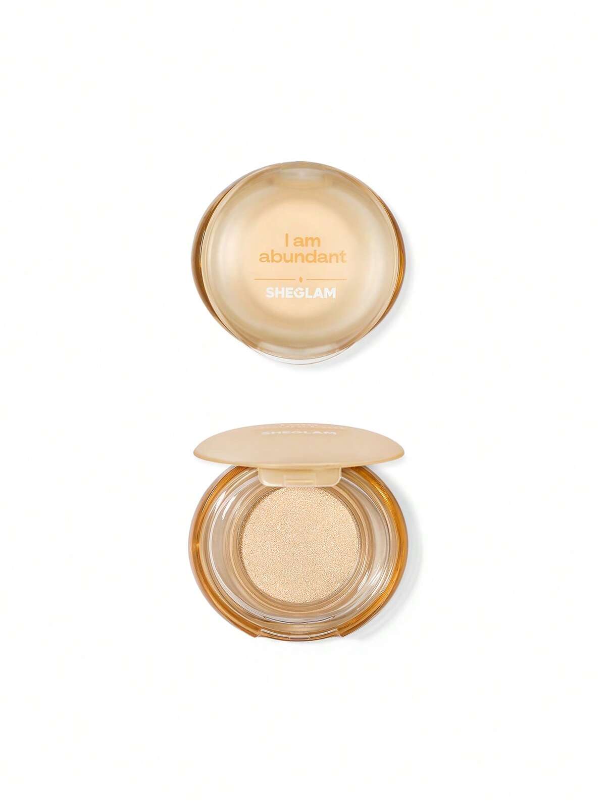 Crystal Intentions Manifesting Glow Glitter Eyeshadow-Citrine