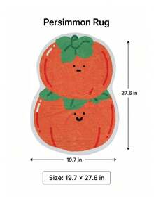 Joivida Funny Clock-Shaped Absorbent Bath Mat, Asymmetrical Cartoon Design, Available In "Lucky Clock" & Other Styles, Made Of Soft Faux Cashmere/Crystal Velvet, Sizes From 50*70cm To 90*130cm, Non-Slip & Water-Absorbent, Ideal For Bathroom, - multicolor - View 13
