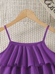 Squishy Halter Top Summer Tops Graphic Pants Suit - Multicolor - View 5