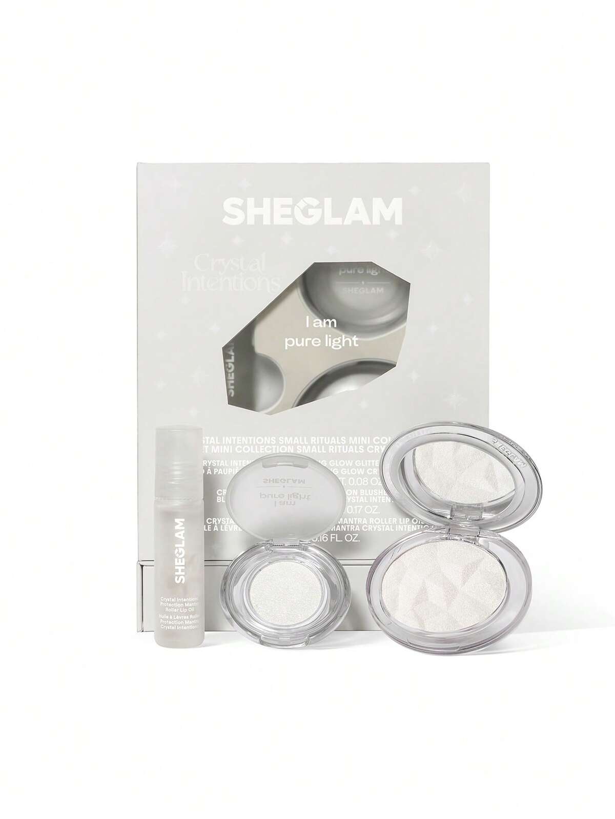 Crystal Intentions Small Rituals Mini Collection Set-Clear Quartz