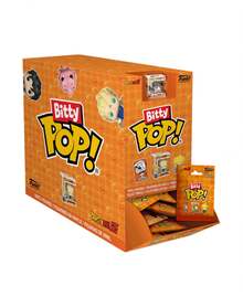 1個 龍珠Z Funko Bitty Pop 神秘迷你公仔盲袋，1個隨機乙烯基角色收藏品，悟空 貝吉塔 布歐 動漫模型，桌面書架展示裝飾，派對桌飾 - 彩色 - 查看 4