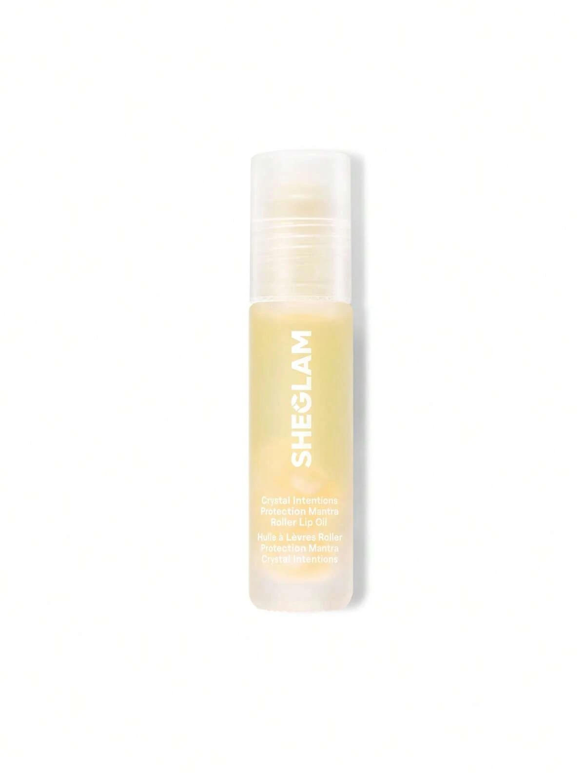 Crystal Intentions Protection Mantra Roller Lip Oil-Citrine