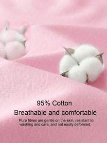 Tseoso Women's Versatile 95% Cotton Solid Color Tank Top, Suitable For Summer,Pink Top - Pink - View 3