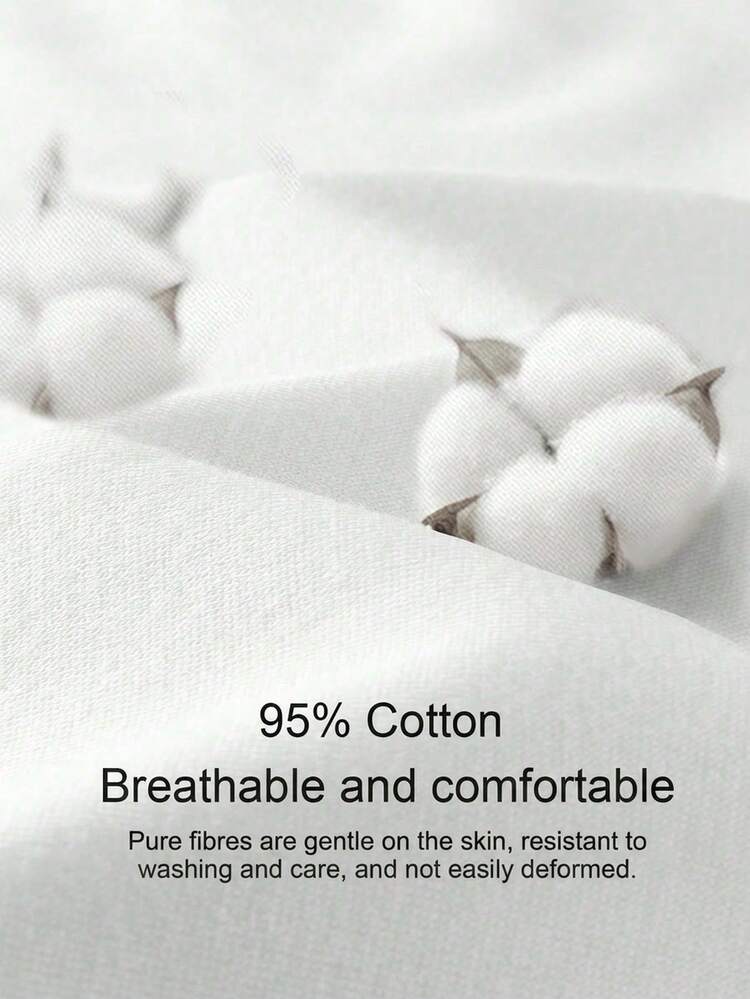 Coolane 95%纯棉白色翻折腰带宽松嘻哈Y2K女式运动裤 - 黑色 - 查看 3