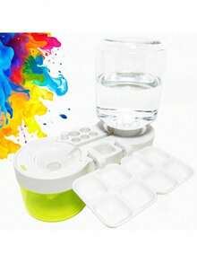 Popular Acrylic Painting Cleaning Tool New Hair Brush Rinser With Automatic Water Change Brush Holder-For Art Supplies - Multicolor - View 13