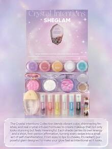 SHEGLAM Crystal Intentions Manifesting 閃耀亮片眼影-Aquamarine 品牌美妝化妝品 適合女士與女孩 - 天然海藍寶 - 查看 8