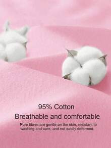 SHEIN ICON 95%纯棉深V领露背系带A字吊带背心，粉色 - 粉色 - 查看 3