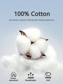 SHEIN Frenchy 100%纯棉短袖T恤，粉色，适合夏季穿着 - 粉色 - 查看 6