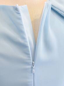 Tween Girls Extended Size Partywear - Blue - View 3