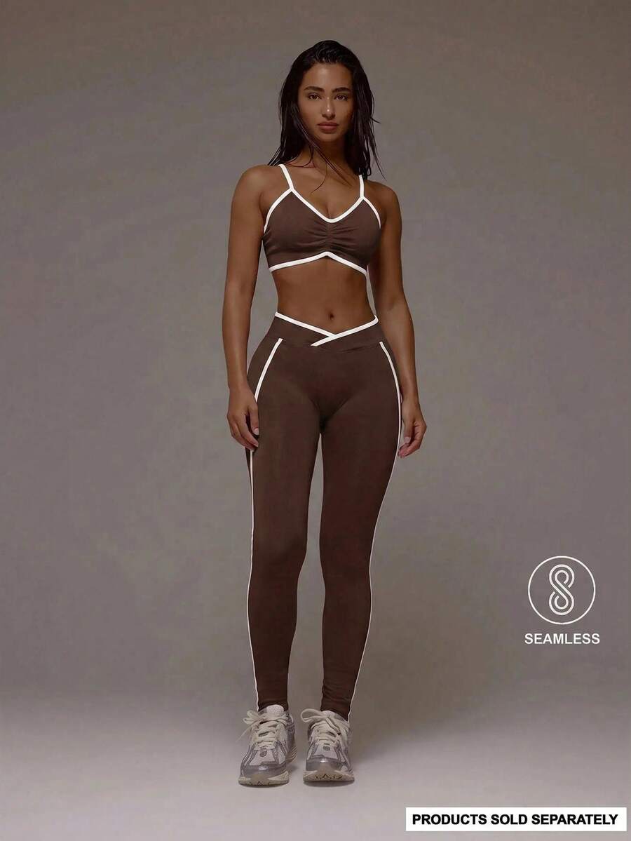 Musera Sport 女款運動T恤與背心 - 巧克力棕 - 查看 1