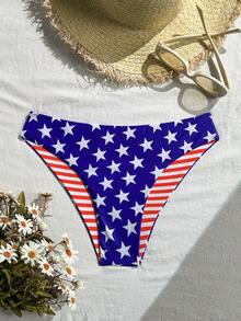 Swim Basics 女款全身印花海灘度假泳褲 - 彩色 - 查看 1