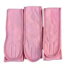 3Pcs Adjustable Women's Spa Facial Headband, Shower & Makeup Hair Tie Suitable For …Washing Face, Soft Towel & Hair Styling Accessory Accessories - Multicolor - View 11