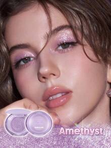 SHEGLAM Crystal Intentions Manifesting Glow Glitter Eyeshadow-Amethyst Brand Beauty Cosmetic Makeup For Women And Girls - Amethyst - View 3