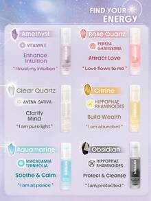 SHEGLAM Crystal Intentions Protection Mantra Roller Lip Oil-Rose Quartz - Rose Quartz - View 5