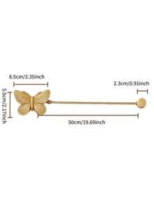 Cirelle 1Pc Resin Vintage Color Insect Shaped Curtain Tiebacks, Suitable For Home Interior Decoration, Exquisite Decorative Curtain Holdbacks For Curtain Storage - multicolor - View 9