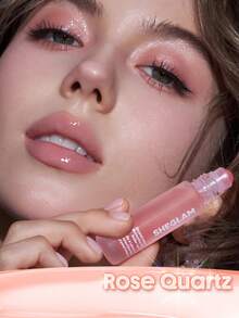 SHEGLAM Crystal Intentions Protection Mantra Roller Lip Oil-Rose Quartz - Rose Quartz - View 4