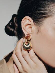 Noxbound Acrylic Earring[Accessories Color Random] - geometry - View 1