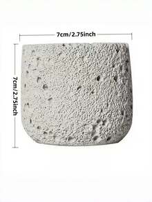 Cirelle 1pc Wabi-Sabi Concrete Scented Candle | Natural Soy Wax Candle With Volcanic Rock Texture Aromatherapy Cup - multi-flavor - View 11