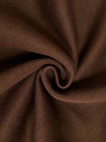 Resyla Men Men's Casual Numeric Embroidery Hoodie, Autumn/Winter, Long Sleeve Top - Rust Brown - View 4