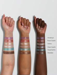 SHEGLAM Crystal Intentions Manifesting Glow Glitter Eyeshadow-Amethyst Brand Beauty Cosmetic Makeup For Women And Girls - Amethyst - View 7