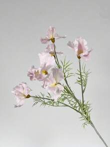 Cirelle 1件裝人造多色鳶尾花，仿真觸感花莖搭配皺褶花瓣，仿真花束花瓶填充花，居家餐桌中心裝飾，婚禮裝飾 - 彩色 - 查看 6